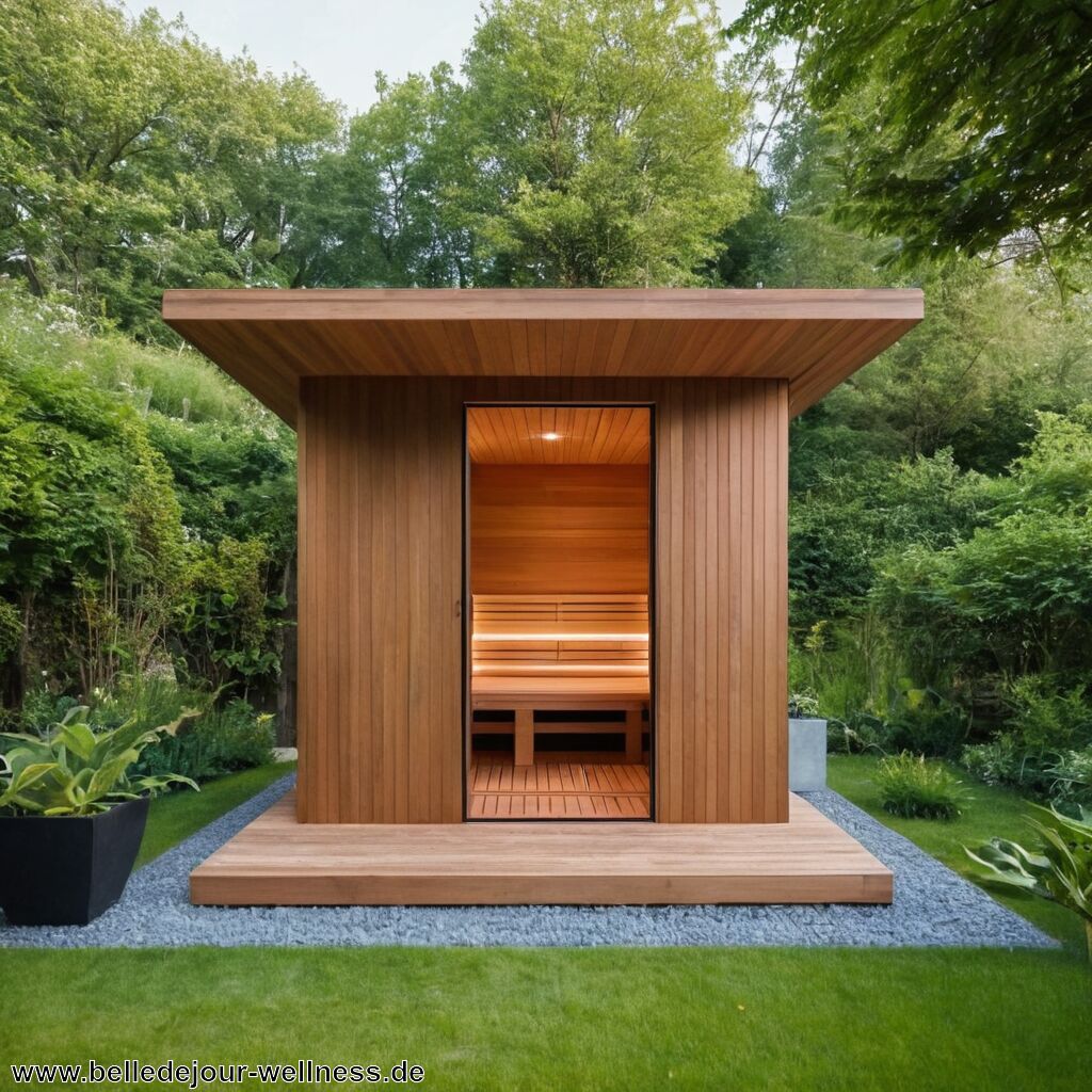 Sauna am Haus anbauen » Planung und Tipps