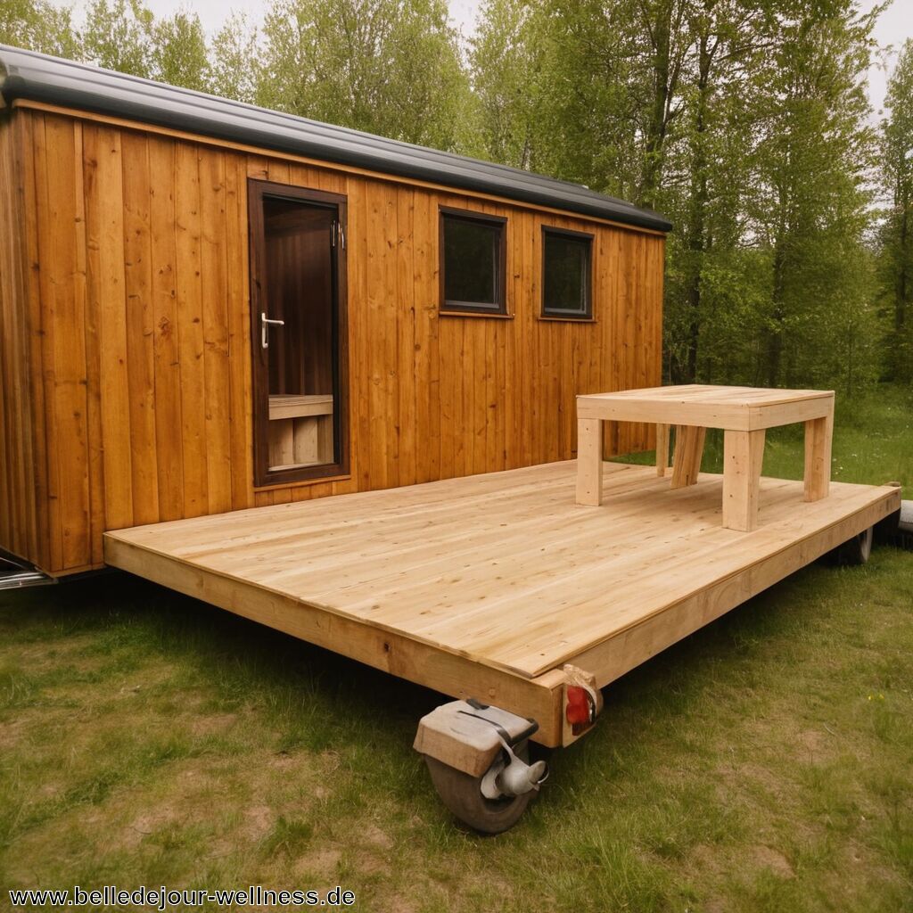 Sauna Anhänger selber bauen » Anleitung für dein Projekt