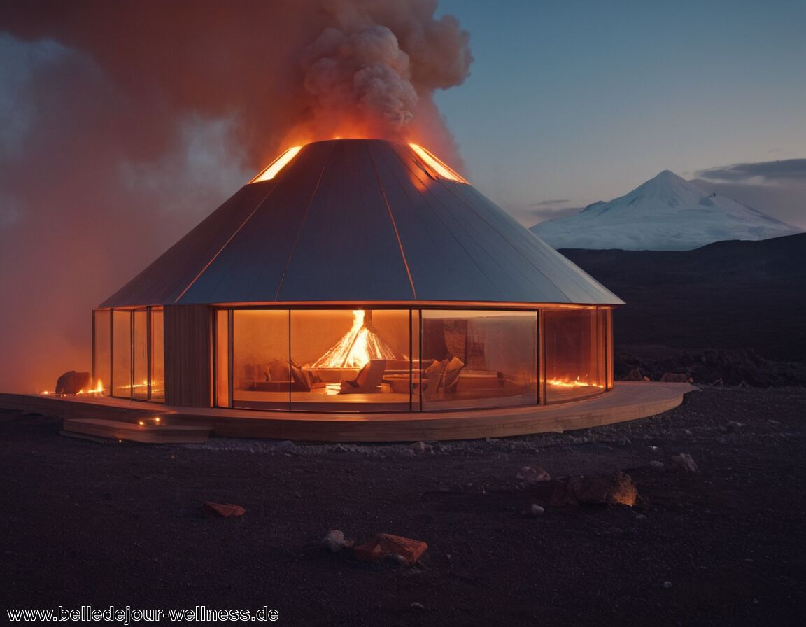 Einzigartige Sauna in einer Vulkan-Umgebung bauen - Heißeste Sauna der Welt » Ein Erlebnis für Mutige