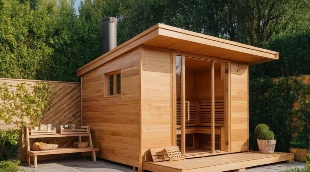 Sauna am Haus anbauen » Planung und Tipps